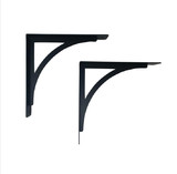 Village Wrought Iron SB-87-L-HEAVY Plain - Shelf Brackets Large HEAVY