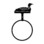 Village Wrought Iron TBR-116 Loon - Towel Ring, Price/Each