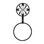 Village Wrought Iron TBR-155 Bow - Towel Ring, Price/Each