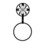 Village Wrought Iron TBR-155 Bow - Towel Ring, Price/Each