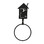 Village Wrought Iron TBR-256 Outhouse - Towel Ring, Price/EACH