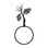 Village Wrought Iron TBR-89 Pinecone - Towel Ring, Price/Each