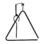 Village Wrought Iron TC-S Triangle Chime, Price/Each