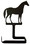 Village Wrought Iron TT-68 Horse - Toilet Tissue Holder, Price/Each