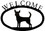 Village Wrought Iron WEL-240-S Chihuah - Welcome Sign Small, Price/Each