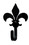Village Wrought Iron WH-121-XS Fleur-de-Lis - Wall Hook Extra Small, Price/Each