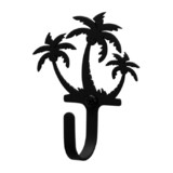 Village Wrought Iron WH-139-S Triple Palm Trees Whook Small