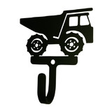 Village Wrought Iron WH-296-S Dump Truck - Wall Hook Small