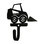 Village Wrought Iron WH-299-S Skid Steer - Wall Hook Small, Price/Each