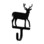 Village Wrought Iron WH-3-XS Deer - Wall Hook Extra Small, Price/Each