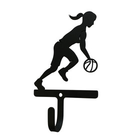 Village Wrought Iron WH-306-S Basketball - Woman's / Girl's - Wall Hook Small