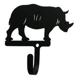 Village Wrought Iron WH-309-S Rhino - Wall Hook Small
