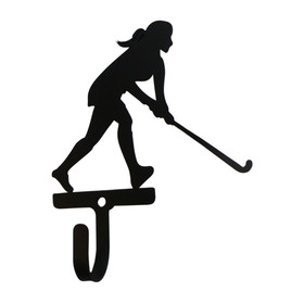 Village Wrought Iron WH-316-S Field Hockey - Woman's / Girl's - Wall Hook Small