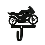 Village Wrought Iron WH-318-S Motorcycle-Street Style-Wall Hook Small