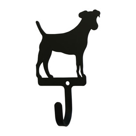 Village Wrought Iron WH-324-S Jack Russel - Wall Hook Small