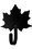 Village Wrought Iron WH-40-XS Maple Leaf - Wall Hook Extra Small, Price/Each