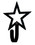 Village Wrought Iron WH-50-XS Open Star - Wall Hook Extra Small, Price/Each