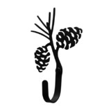 Village Wrought Pinecone - Wall Hook