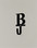 Village Wrought Iron WH-B-S Letter B - Wall Hook Small, Price/Each