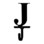 LETTER J