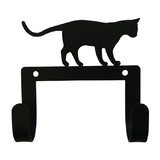 Village Wrought Iron WH-LC-247 Cat-Leash - Leash and Collar Wall Hook