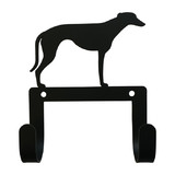 Village Wrought Iron WH-LC-333 Greyhound - Leash and Collar Wall Hook