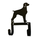 Village Wrought Iron WH-LC-340 Brittany - Leash and Collar Wall Hook
