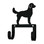 Village Wrought Iron WH-LC-345 Doodle - Leash and Collar Wall Hook, Price/EACH