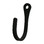 Village Wrought Iron WH-N-B Narrow - Wall Hook, Price/Each