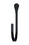 Village Wrought Iron WH-N-E Narrow - Wall Hook, Price/Each