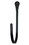 Village Wrought Iron WH-N-F Narrow - Wall Hook, Price/Each