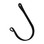 Village Wrought Iron WH-R-F Fancy Curl Wall Hook, Price/Each