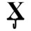 LETTER X