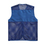 TOPTIE Summer Uniform Set, Mesh Polyester Zipper Vest & Solid Color Visor Hat