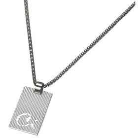Caseti Windsor Stainless Steel Pendant with Chain