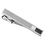 Caseti Clayworth Stainless Steel and Black Onyx Tie Bar