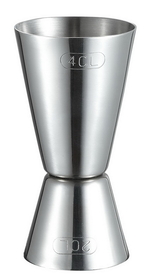 Visol Perfect Shot Stainless Steel Double Jigger Cup