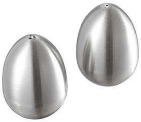 Visol Giles Stainless Steel Salt and Pepper Shakers