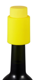 Visol Vacustopper Yellow Rubberized Wine Stopper Pump