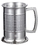 Visol Metric Glass Bottom 16 ounce Stainless Steel Beer Mug