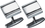 Visol Pallas Stainless Steel Engravable Cufflinks, Price/Pair