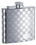 Visol Mate Checkered Stainless Steel 6oz Hip Flask