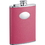 Visol Britney Hot Pink Leather Stainless Steel 8oz Hip Flask