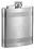 Visol Duo Striped Two-Tone Stainless Steel Hip Flask - 8 oz