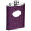 Visol Caitlyn Glitter Purple Stainless Steel 6 oz. Hip Flask