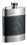 Visol Wickeln Carbon Fiber Patterned Leatherette Liquor Flask - 6 oz