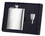 Visol Clarity Premium Quality 8oz Flask Gift Set