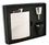Visol Ray Mirror Finish Stainless Steel 8oz Deluxe Flask Gift Set