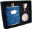 Visol Denim 6oz Blue Leatherette Stellar Flask Gift Set