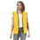 TOPTIE Volunteer Zipper Workwear Vest Activity Sleeveless Lightweight Unlined Vest No Pockets